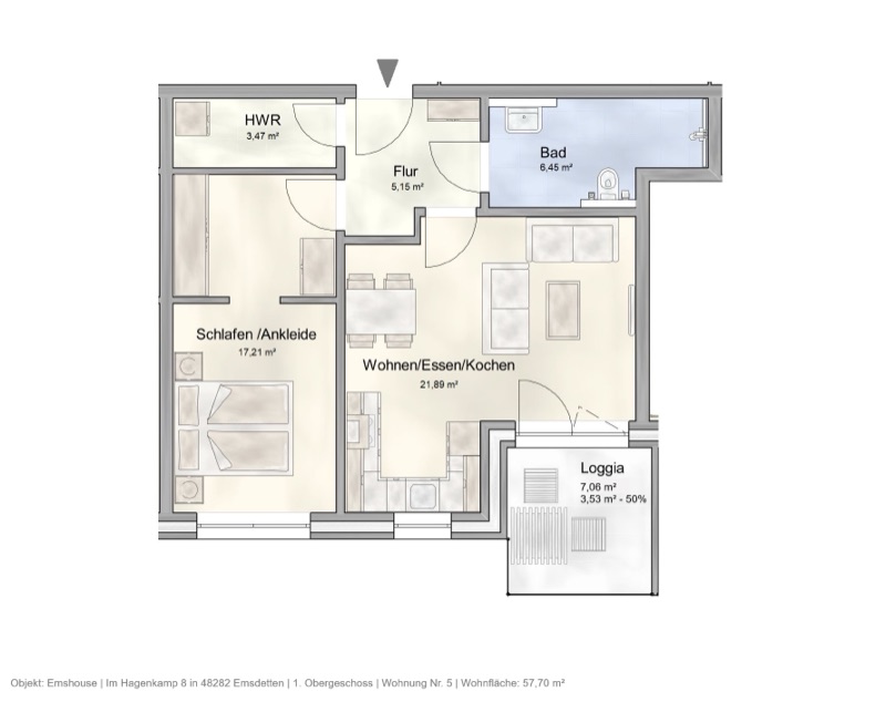 Wohnung W5 - Hauptbild